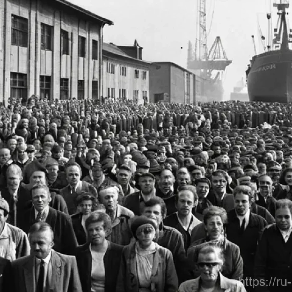 폴란드 솔리드니티 의문의 사건 - **Prompt 1: Gdańsk Shipyard, August 1980 - The Spark of Solidarity**
A gritty, documentary-style...