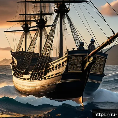 Home 31 하와이 무라카미 해적사건 - A detailed scene depicting a mysterious 17th-century maritime group known as the Murakami, portrayed...